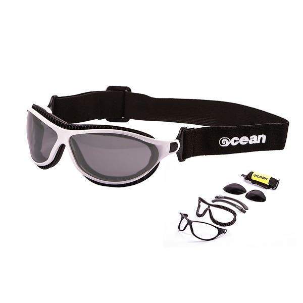 LUNETTES de soleil nautique FUEGO blanc polarisées