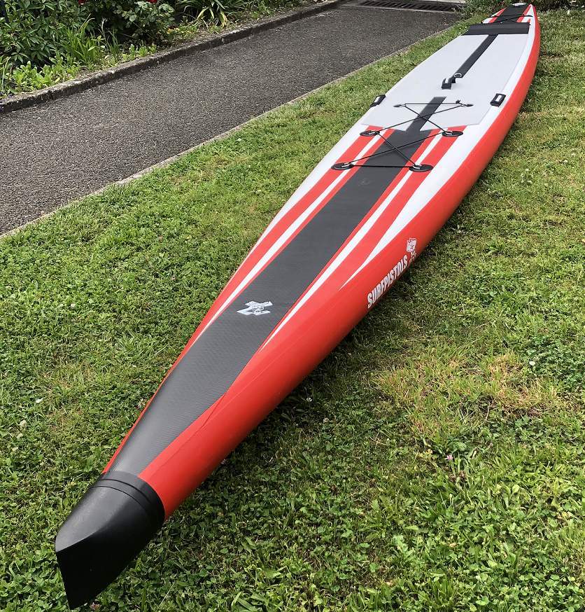 STAND UP PADDLE GONFLABLE PERFORMANCE RACE 18’X26″X6″ SURFPISTOLS – Image 7