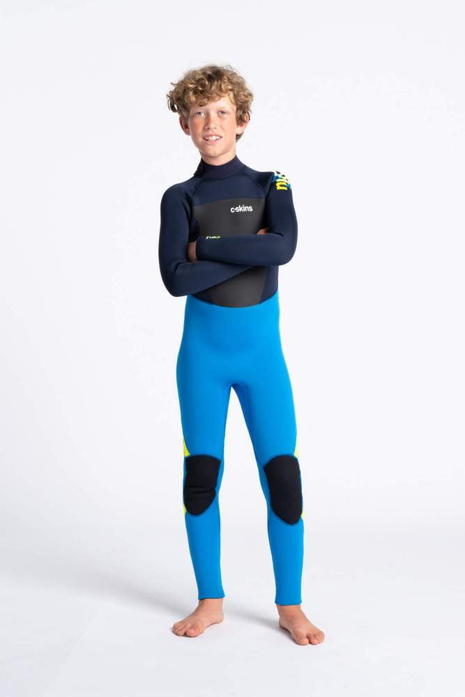 COMBINAISON INTEGRALE C-SKINS LEGEND 5/4/3 JUNIOR BACK ZIP CY/SL/ML