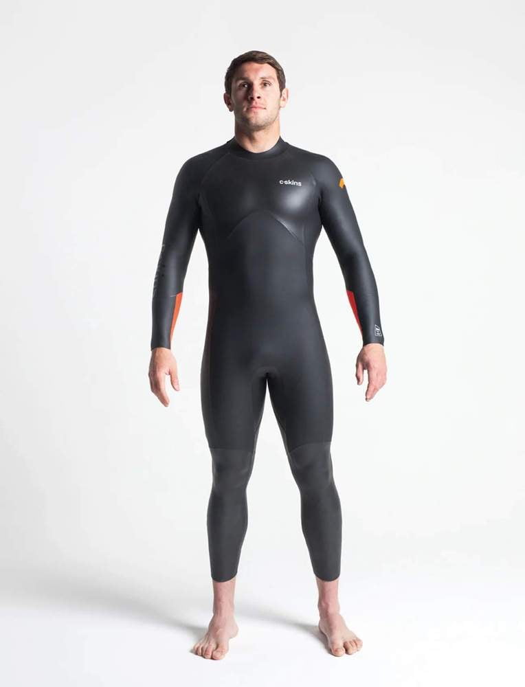 COMBINAISON DE NAGE SWIM RESEARCH 4/3 MENS BACK ZIP