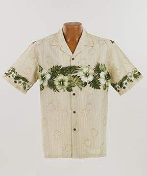 CHEMISE HAWAIENNE WINNIE FASHION NEW HIBISCUS