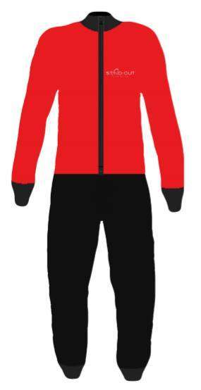 COMBINAISON STAND OUT FREERIDE ROUGE