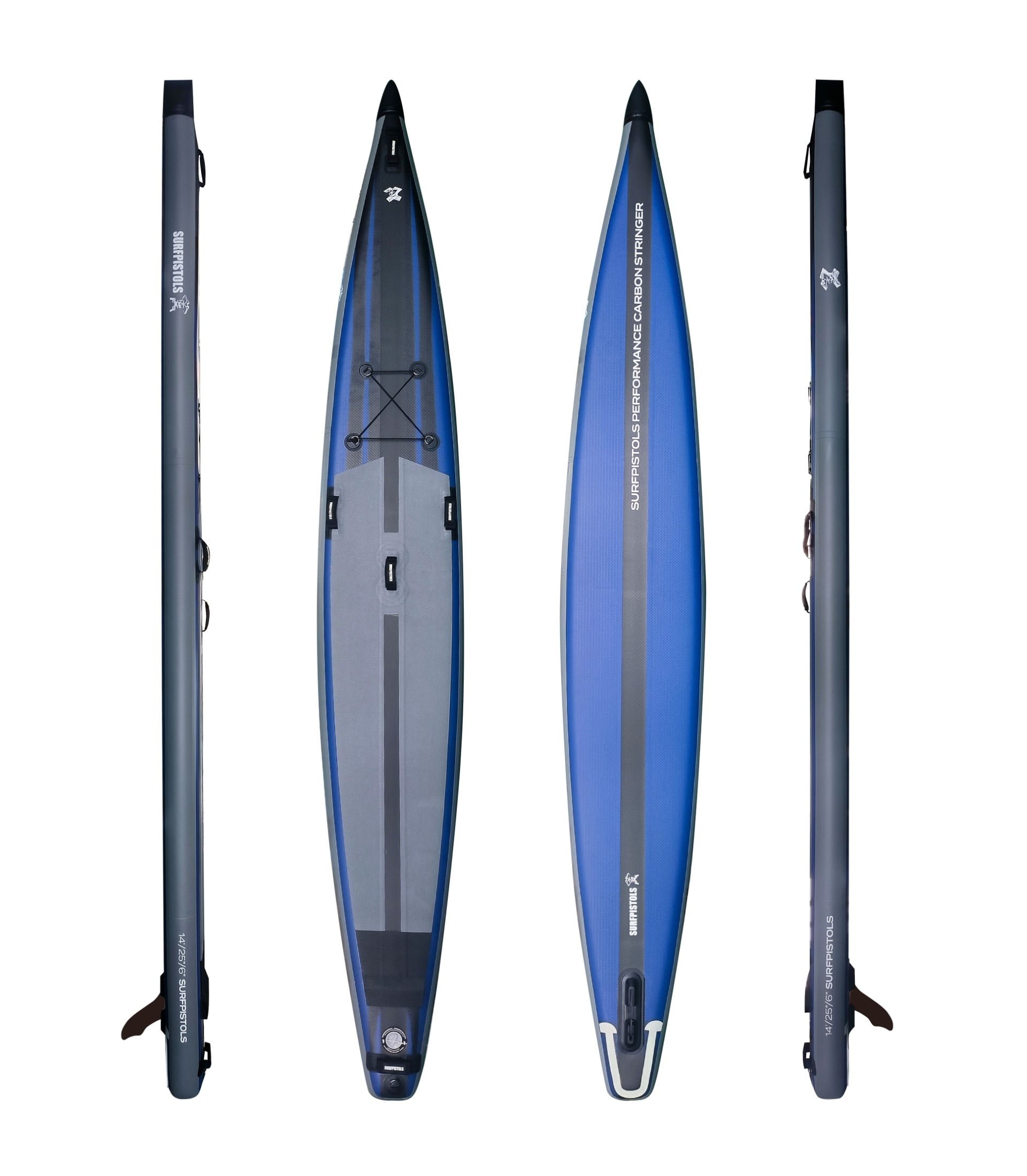 STAND UP PADDLE GONFLABLE PERFORMANCE RACE 14’X25″X6″ SURFPISTOLS