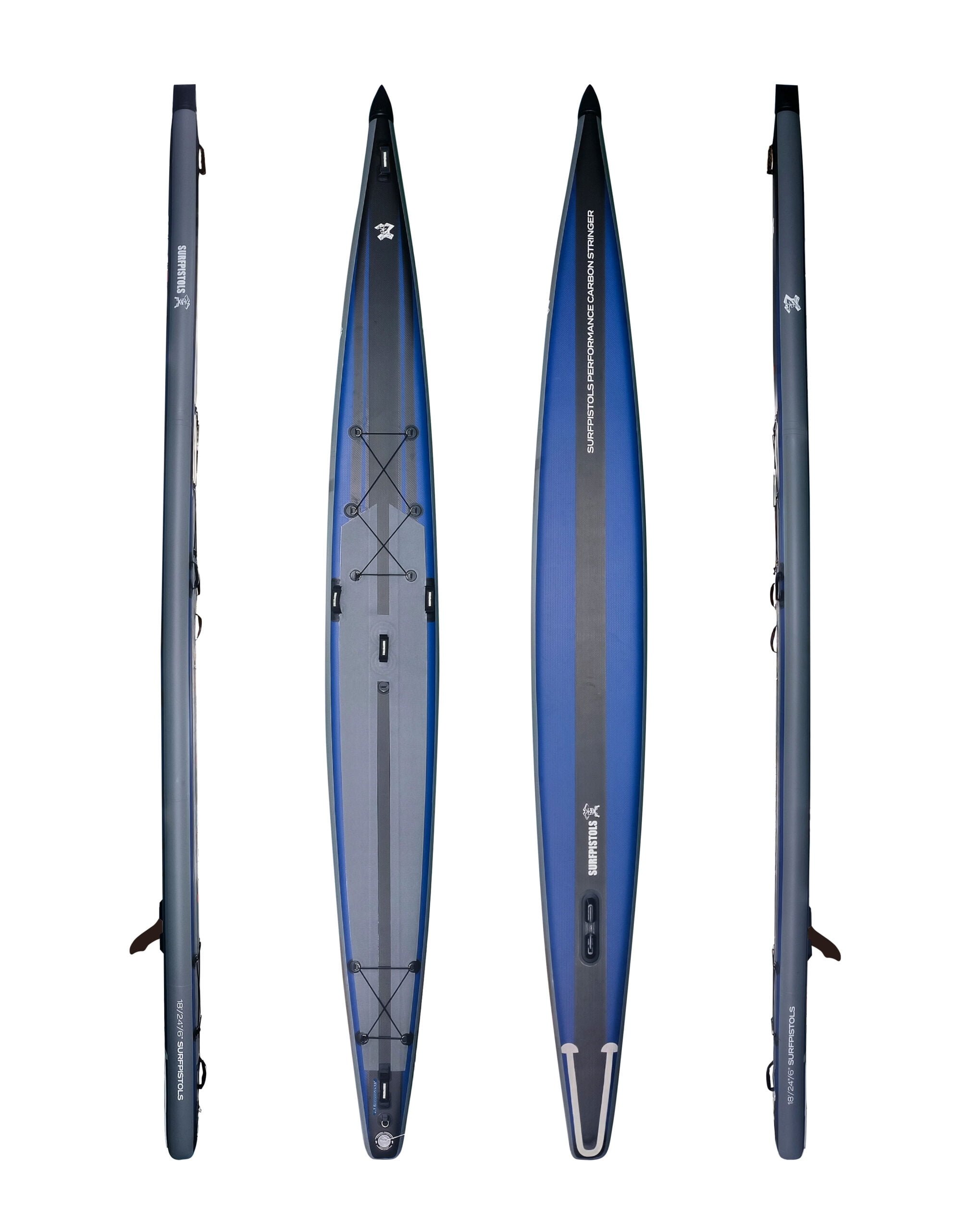 STAND UP PADDLE GONFLABLE PERFORMANCE RACE 18’X26″X6″ SURFPISTOLS