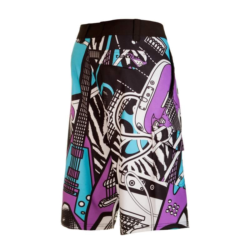 BOARDSHORT TSHOTSH NOISE VIOLET 24″ (En dessous du genoux) – Image 2