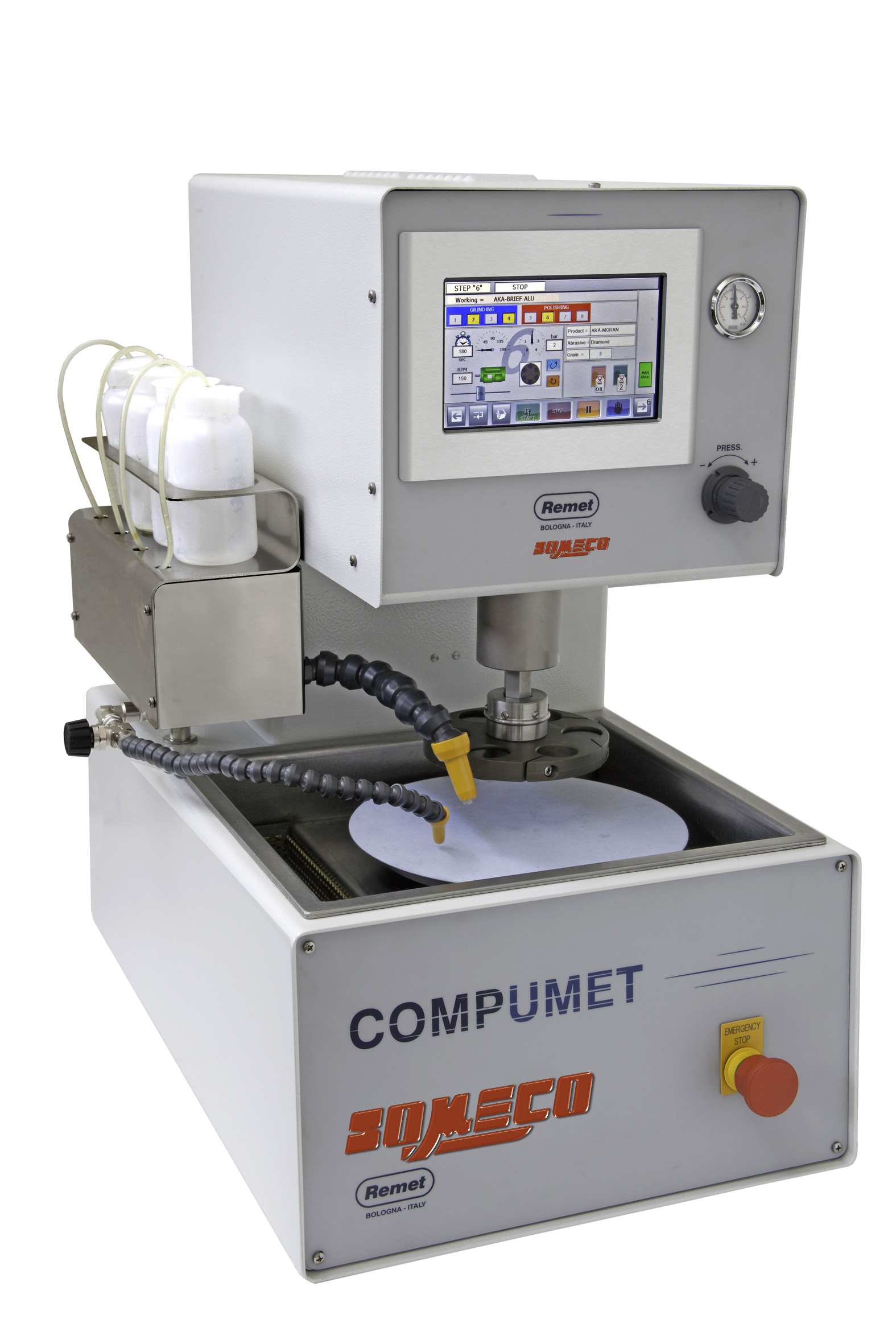 Polisseuse métallographique automatique – COMPUMET