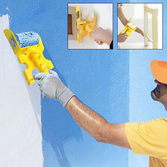 Rouleau peinture |Kit Rouleau et Pinceaux Multifonctions – Pour Peindre, Décorer et Rénover Comme un Pro ! – Image 3