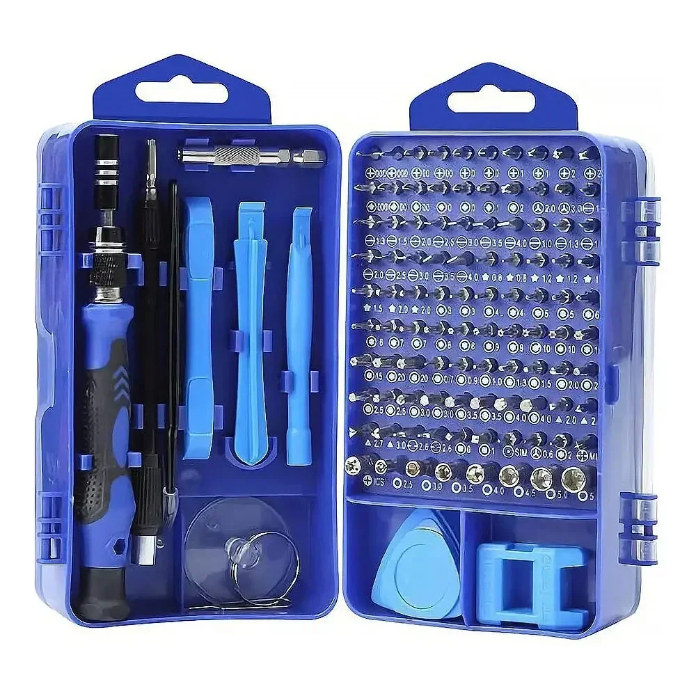 Tournevis |TechTool 115-Tournevis Multifonction 115 en 1–Réparation d’Équipements Informatiques, PC, Téléphones Mobiles ,montre.. – Image 6