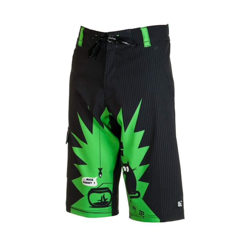 BOARDSHORT TSHOTSH NICE PUSSY VERT 24″ (En dessous du genoux)